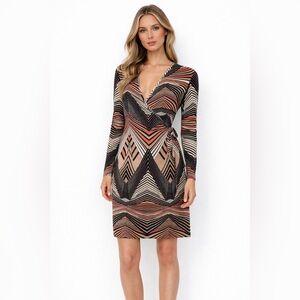 Tart Long Sleeve Wrap Dress